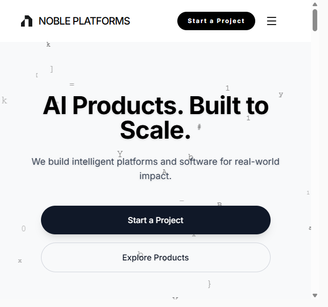 Noble Platforms